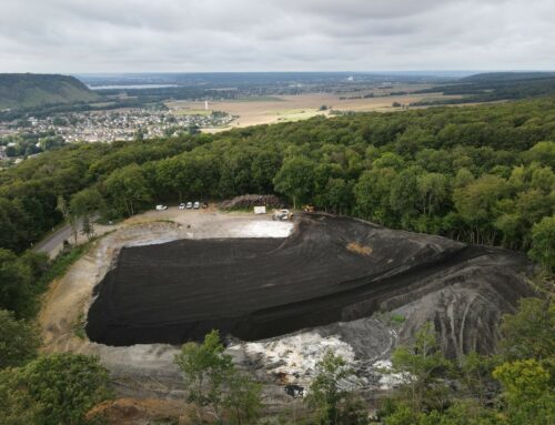 Stabilisation d’une lagune de goudrons (76)